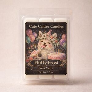 Fluffy Frost 2.5oz Wax Melts - White